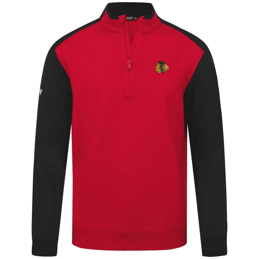 Chicago Blackhawks Levelwear Bayou Insignia Core Quarter-Zip Pullover Top -  NHL Pullover