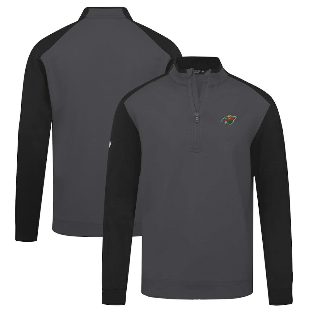 Minnesota Wild Levelwear Bayou Insignia Core Quarter-Zip Pullover Top -  NHL Pullover