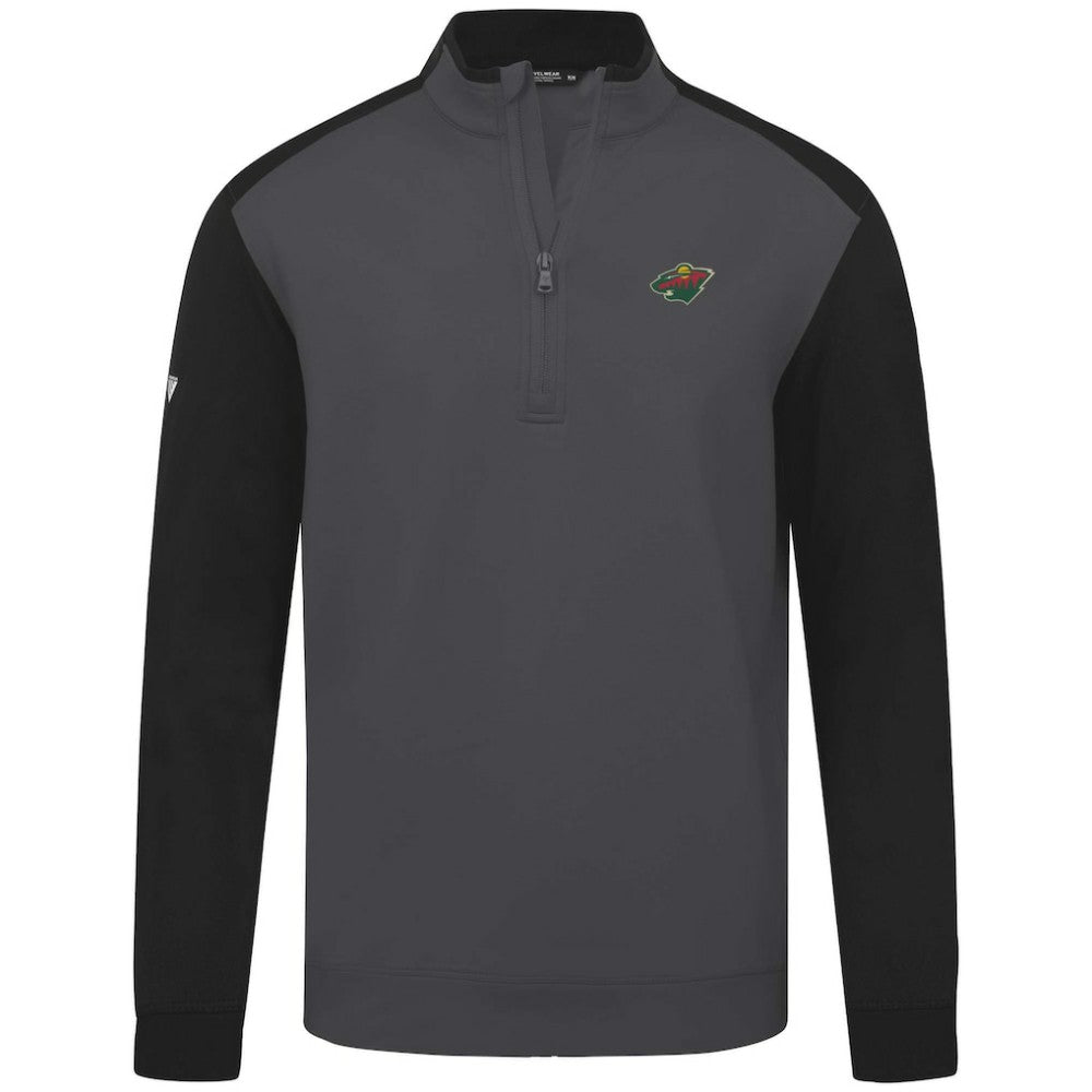 Minnesota Wild Levelwear Bayou Insignia Core Quarter-Zip Pullover Top -  NHL Pullover