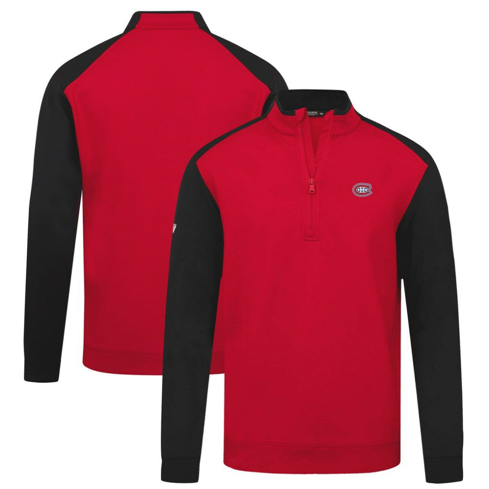 Montreal Canadiens Levelwear Bayou Insignia Core Quarter-Zip Pullover Top -  NHL Pullover