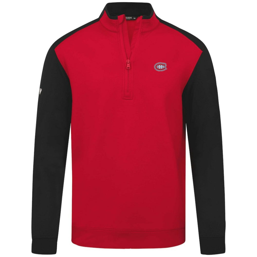 Montreal Canadiens Levelwear Bayou Insignia Core Quarter-Zip Pullover Top -  NHL Pullover