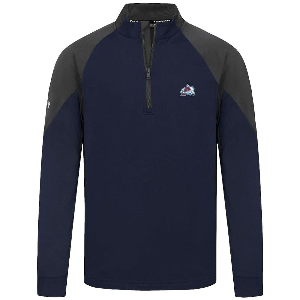 Colorado Avalanche Levelwear Cadet Insignia Core Quarter-Zip Pullover Top -  NHL Pullover