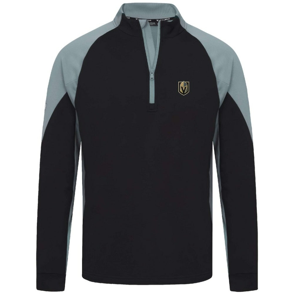 Vegas Golden Knights Levelwear Cadet Insignia Core Quarter-Zip Pullover Top -  NHL Pullover