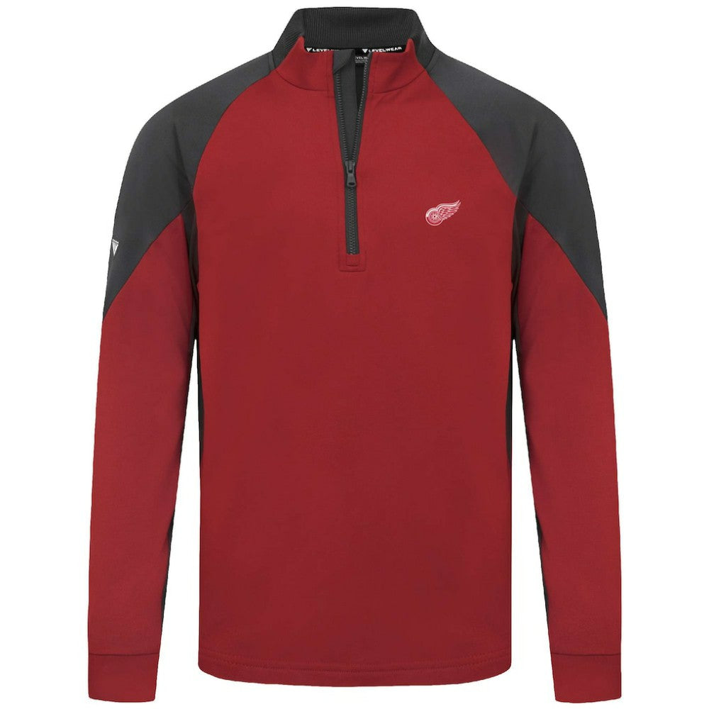 Detroit Red Wings Levelwear Cadet Insignia Core Quarter-Zip Pullover Top -  NHL Pullover