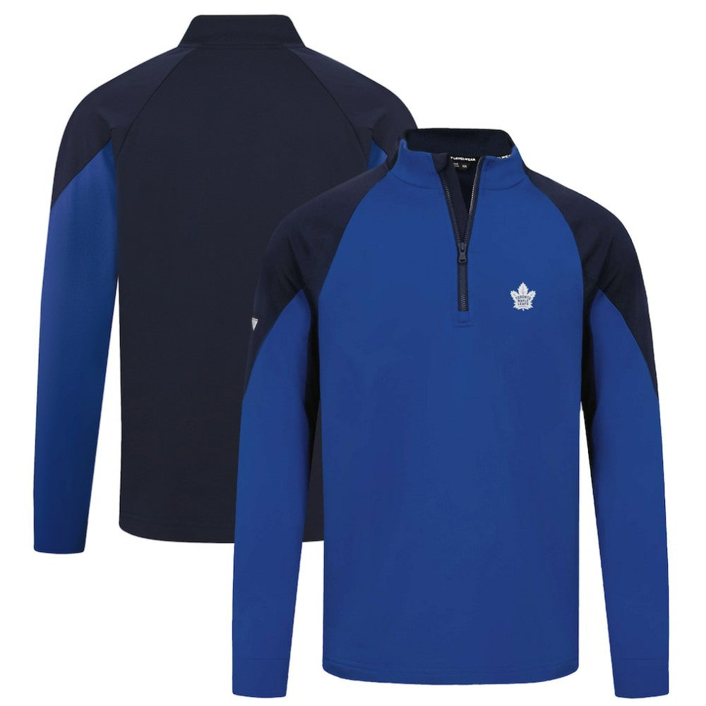 Toronto Maple Leafs Levelwear Cadet Insignia Core Quarter-Zip Pullover Top -  NHL Pullover