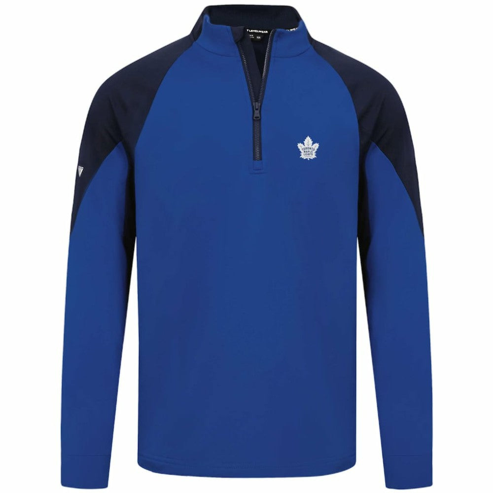 Toronto Maple Leafs Levelwear Cadet Insignia Core Quarter-Zip Pullover Top -  NHL Pullover