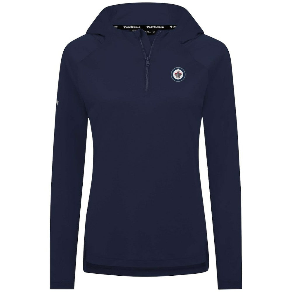 Winnipeg Jets Levelwear Women's Raven Insignia Core Quarter-Zip Jacket -  NHL Jackets