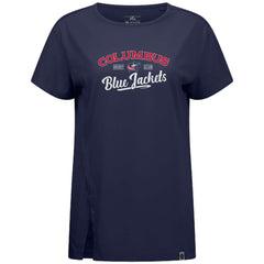 Columbus Blue Jackets Levelwear Women's Influx Ice Wall T-Shirt -  NHL T-shirts
