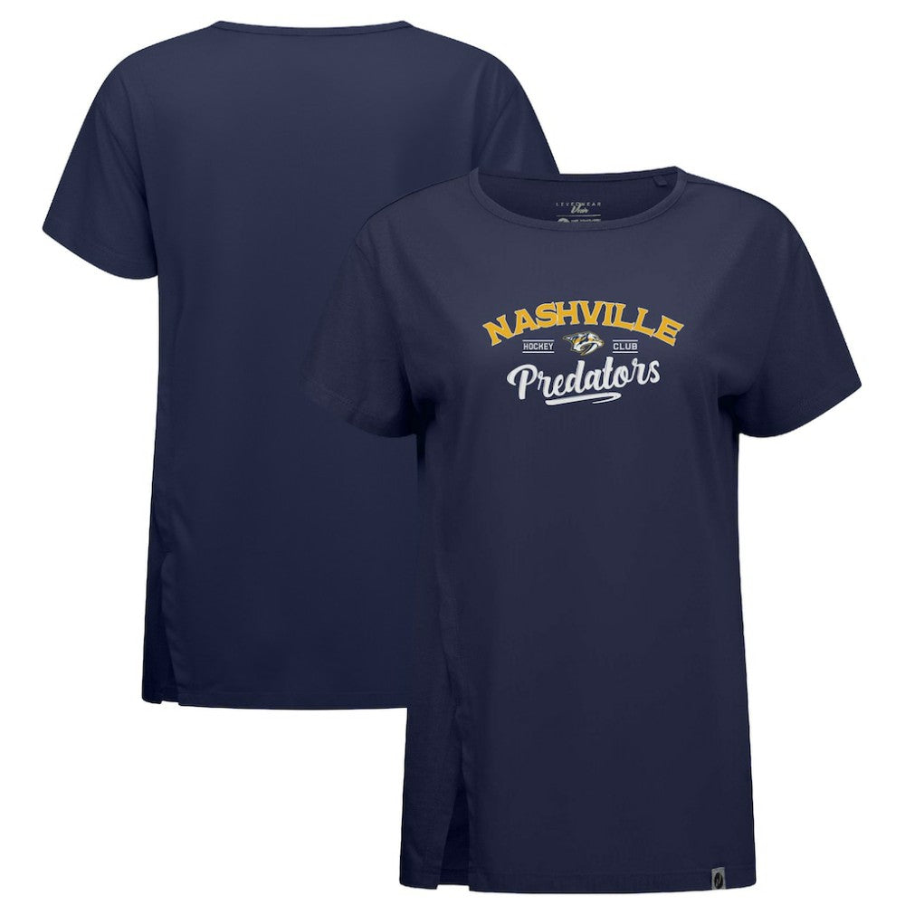 Nashville Predators Levelwear Women's Influx Ice Wall T-Shirt -  NHL T-shirts