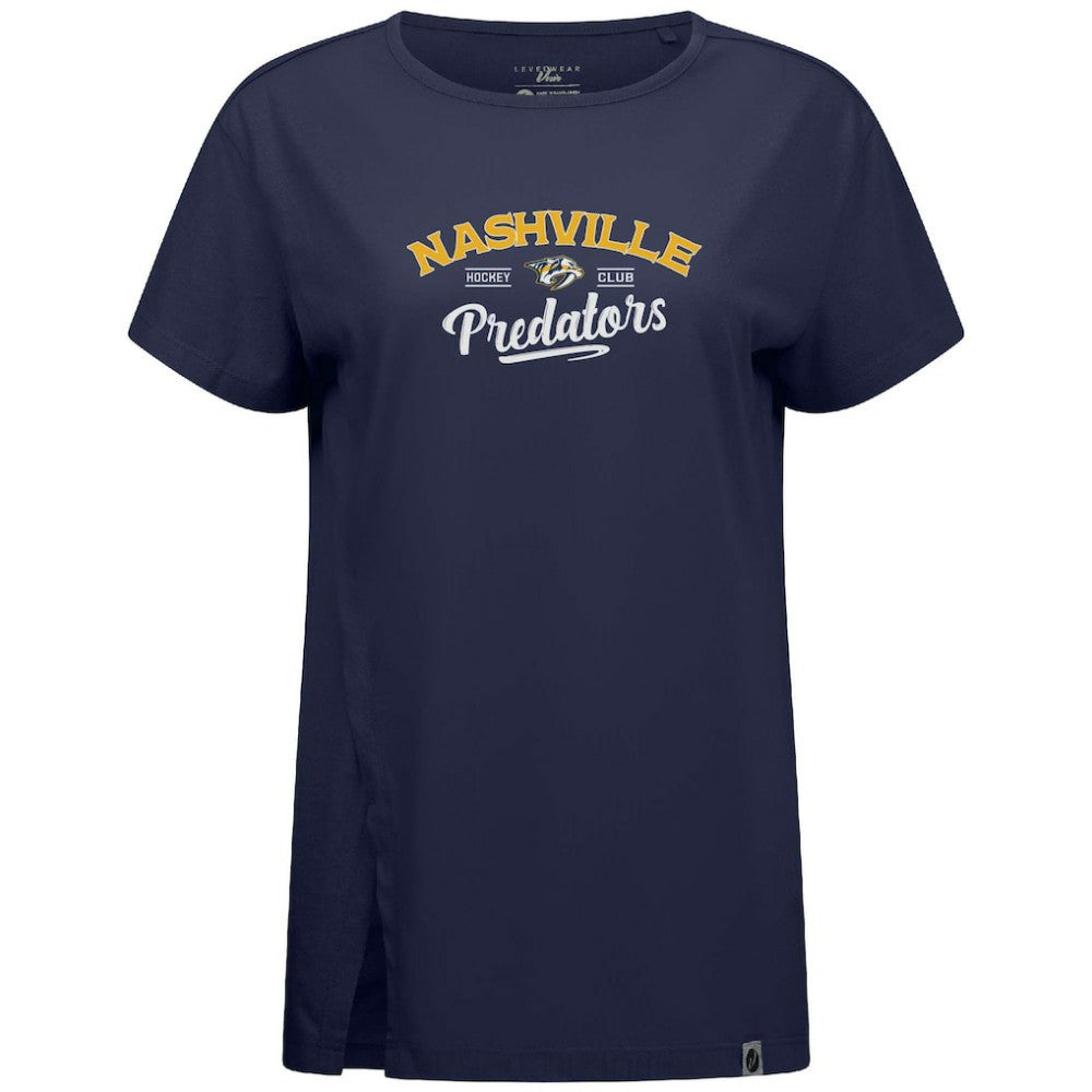 Nashville Predators Levelwear Women's Influx Ice Wall T-Shirt -  NHL T-shirts