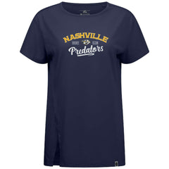 Nashville Predators Levelwear Women's Influx Ice Wall T-Shirt -  NHL T-shirts