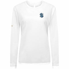 Seattle Kraken Levelwear Women's Sequoia Primary Logo Long Sleeve T-Shirt -  NHL T-shirts