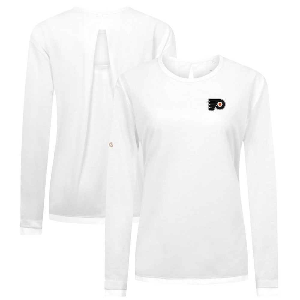 Philadelphia Flyers Levelwear Women's Sequoia Primary Logo Long Sleeve T-Shirt -  NHL T-shirts