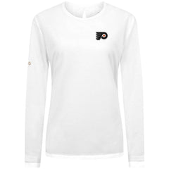 Philadelphia Flyers Levelwear Women's Sequoia Primary Logo Long Sleeve T-Shirt -  NHL T-shirts