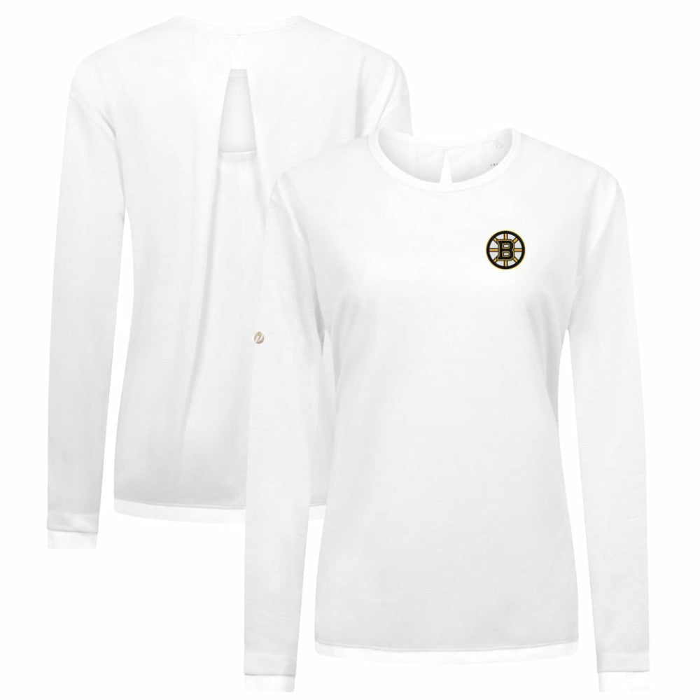 Boston Bruins Levelwear Women's Sequoia Primary Logo Long Sleeve T-Shirt -  NHL T-shirts