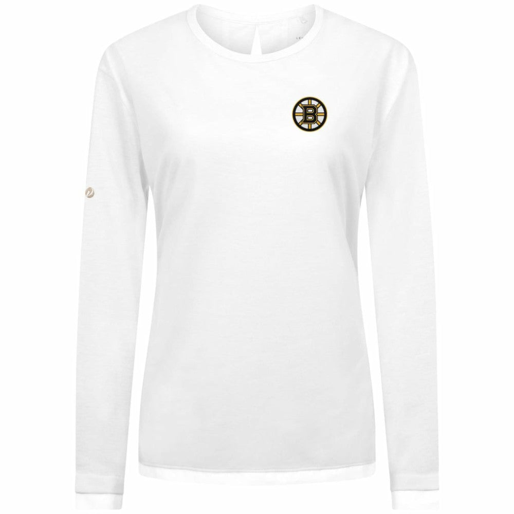 Boston Bruins Levelwear Women's Sequoia Primary Logo Long Sleeve T-Shirt -  NHL T-shirts