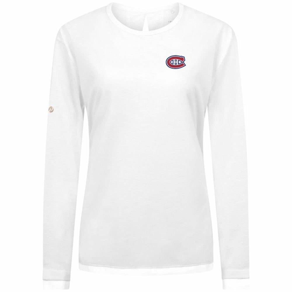 Montreal Canadiens Levelwear Women's Sequoia Primary Logo Long Sleeve T-Shirt -  NHL T-shirts