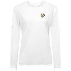 Pittsburgh Penguins Levelwear Women's Sequoia Primary Logo Long Sleeve T-Shirt -  NHL T-shirts