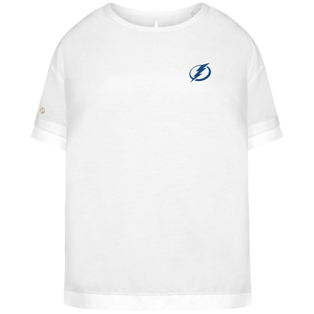 Tampa Bay Lightning Levelwear Women's Tulip Primary Logo T-Shirt -  NHL T-shirts