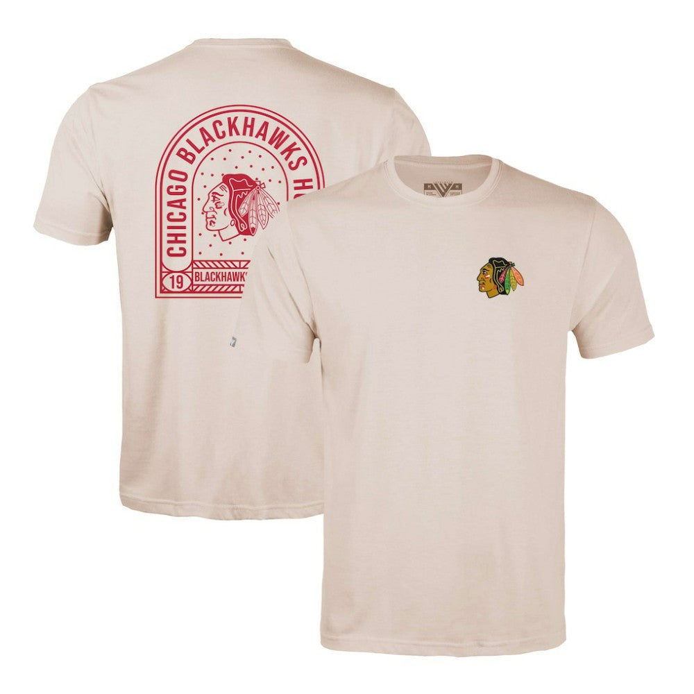 Chicago Blackhawks Levelwear Richmond Stained Glass T-Shirt -  NHL T-shirts