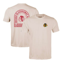 Chicago Blackhawks Levelwear Richmond Stained Glass T-Shirt -  NHL T-shirts