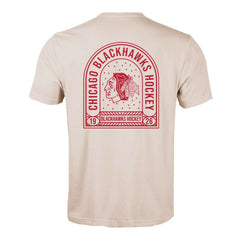Chicago Blackhawks Levelwear Richmond Stained Glass T-Shirt -  NHL T-shirts