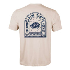Columbus Blue Jackets Levelwear Richmond Stained Glass T-Shirt -  NHL T-shirts
