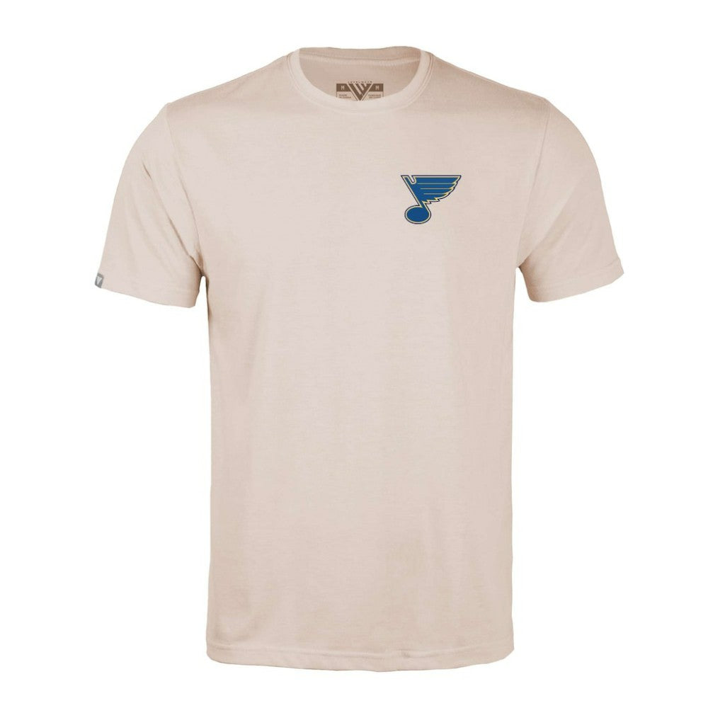 St. Louis Blues Levelwear Richmond Stained Glass T-Shirt -  NHL T-shirts