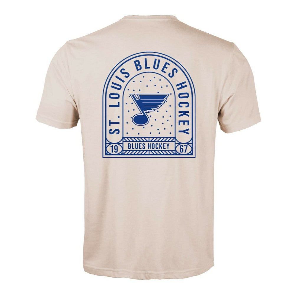 St. Louis Blues Levelwear Richmond Stained Glass T-Shirt -  NHL T-shirts