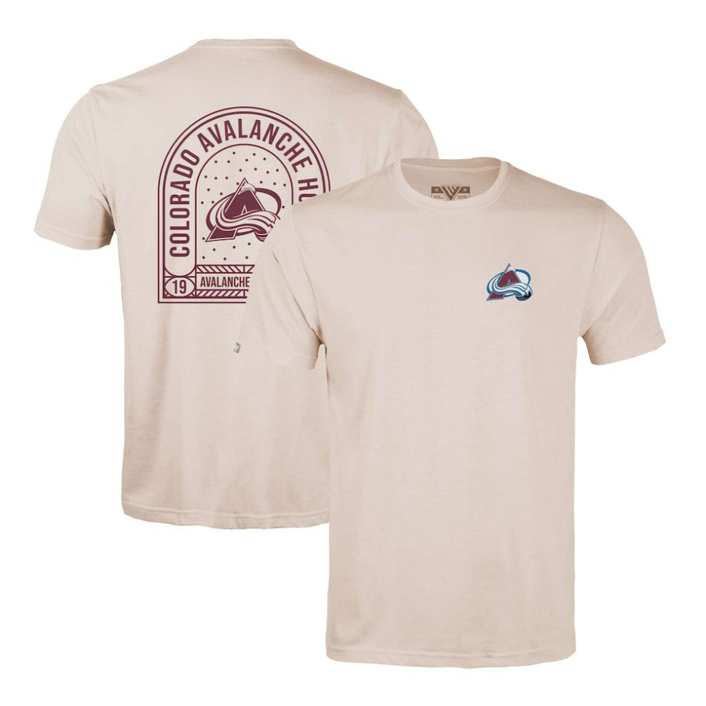 Colorado Avalanche Levelwear Richmond Stained Glass T-Shirt -  NHL T-shirts