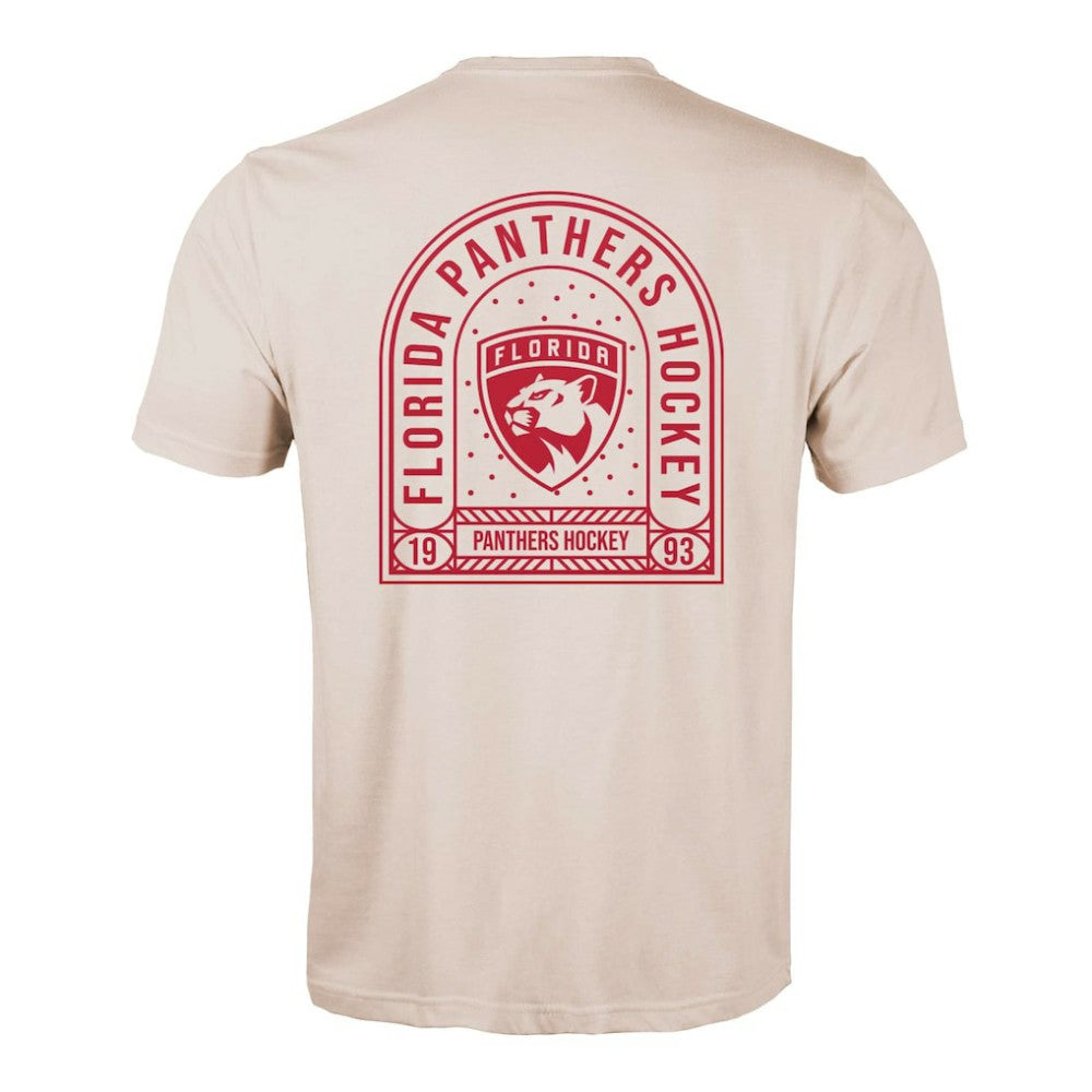 Florida Panthers Levelwear Richmond Stained Glass T-Shirt -  NHL T-shirts