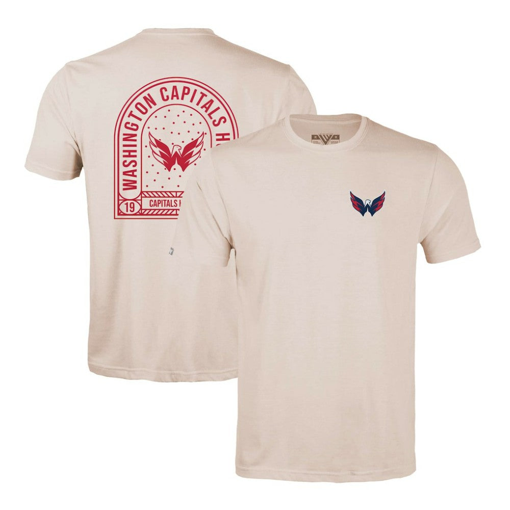 Washington Capitals Levelwear Richmond Stained Glass T-Shirt -  NHL T-shirts