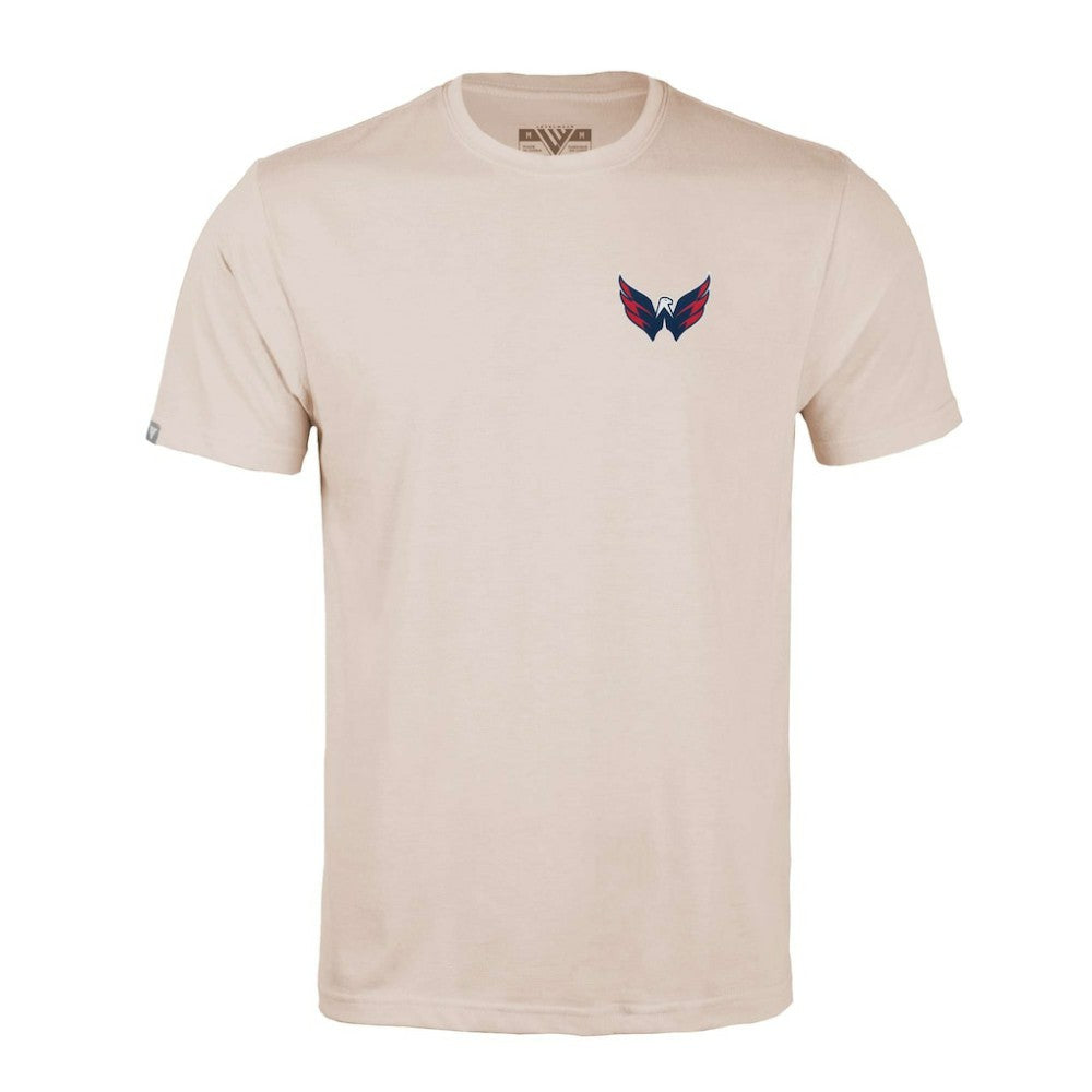 Washington Capitals Levelwear Richmond Stained Glass T-Shirt -  NHL T-shirts