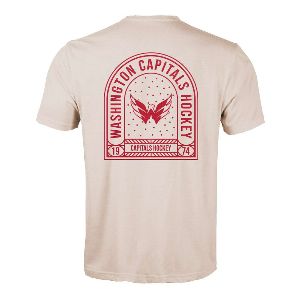 Washington Capitals Levelwear Richmond Stained Glass T-Shirt -  NHL T-shirts