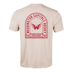 Washington Capitals Levelwear Richmond Stained Glass T-Shirt -  NHL T-shirts
