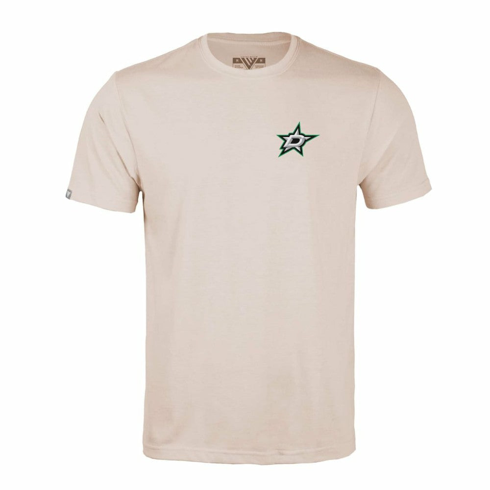 Dallas Stars Levelwear Richmond Stained Glass T-Shirt -  NHL T-shirts