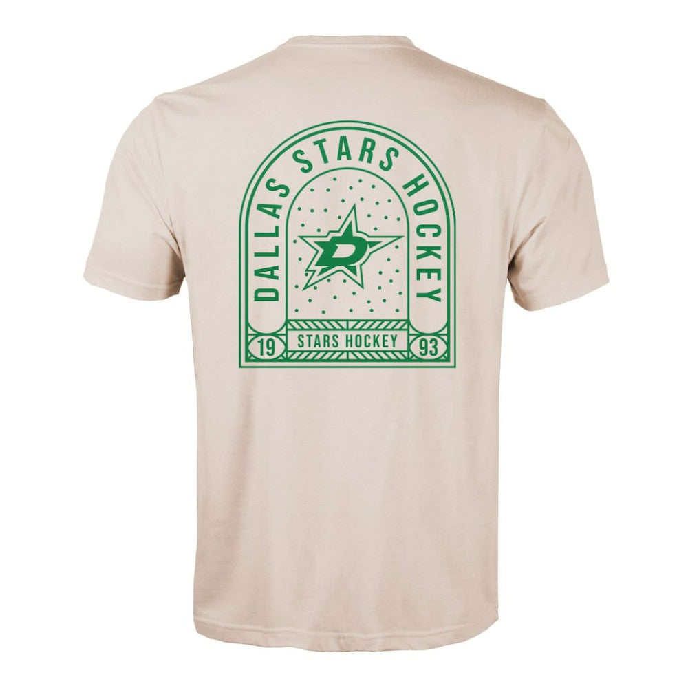 Dallas Stars Levelwear Richmond Stained Glass T-Shirt -  NHL T-shirts