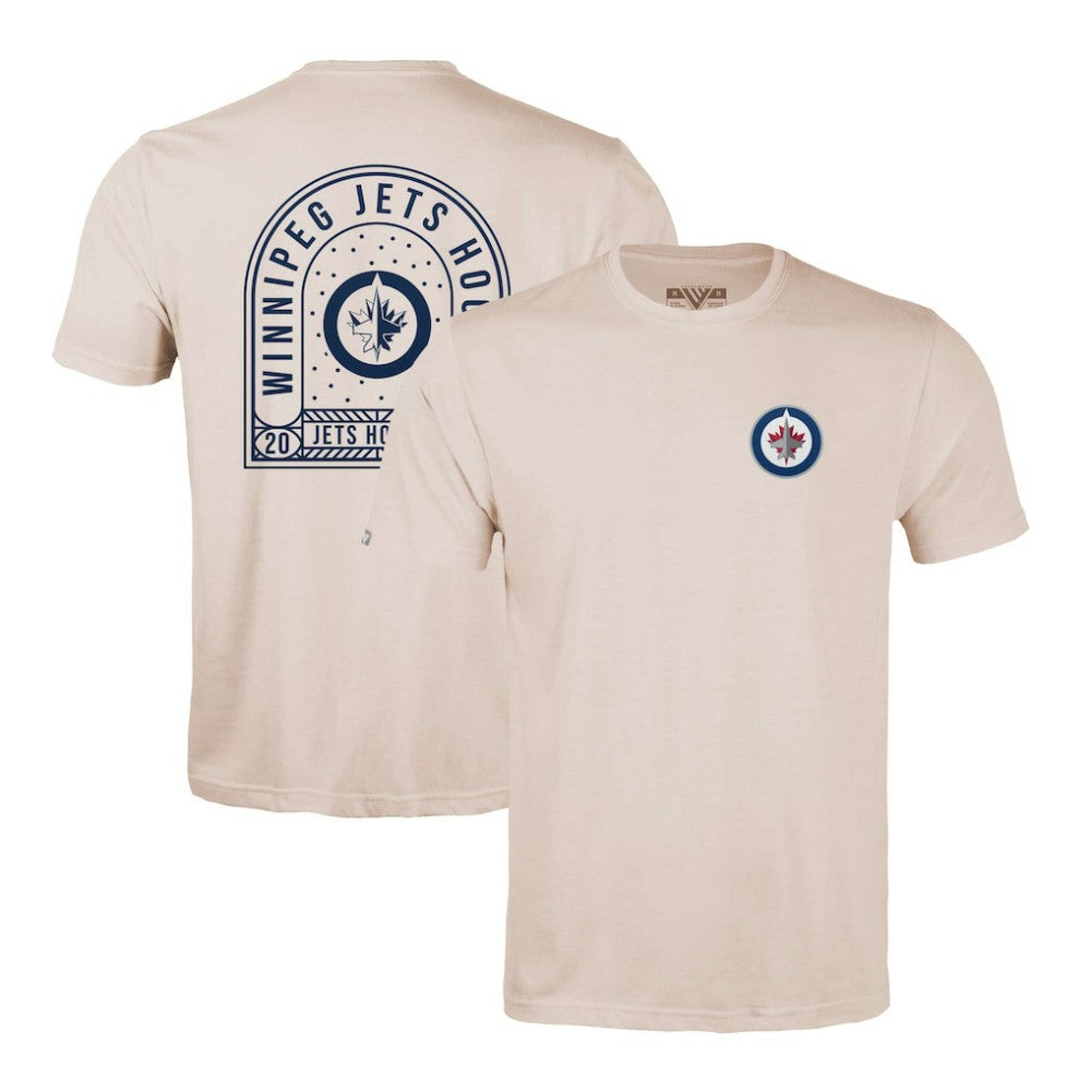 Winnipeg Jets Levelwear Richmond Stained Glass T-Shirt -  NHL T-shirts