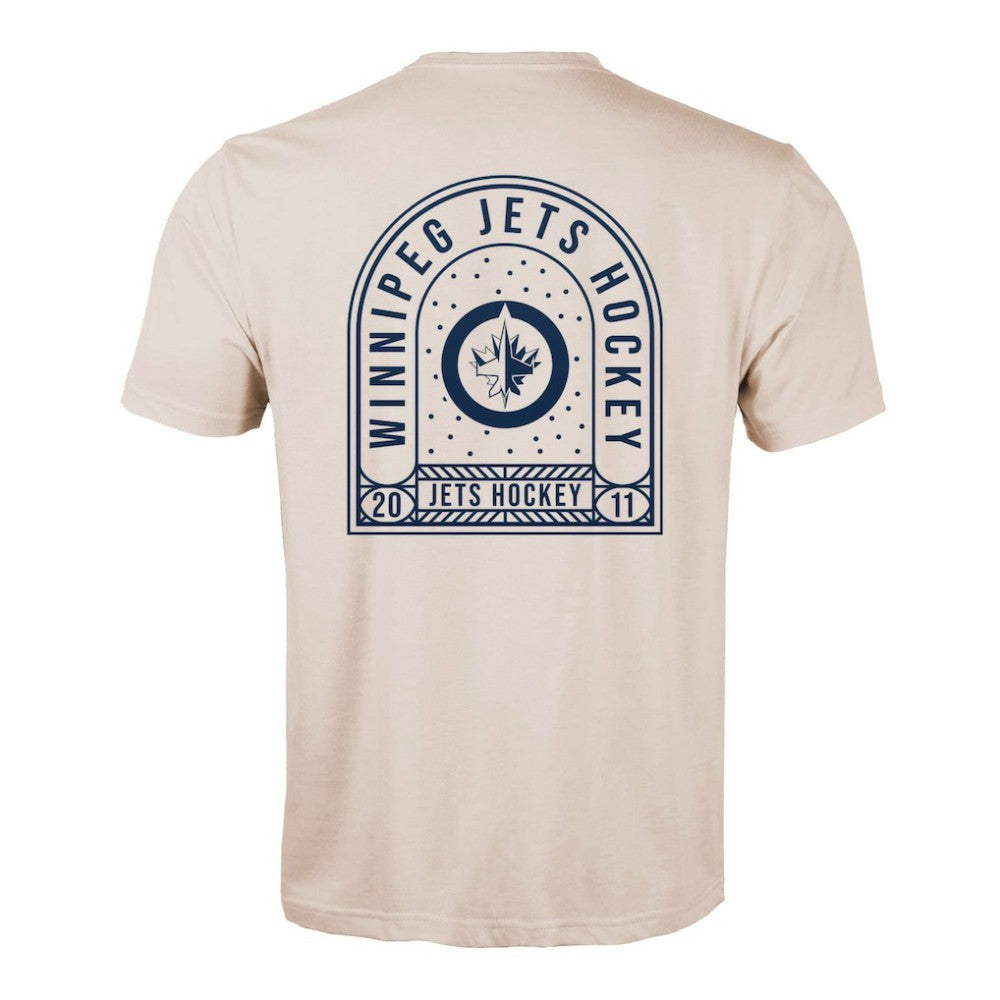 Winnipeg Jets Levelwear Richmond Stained Glass T-Shirt -  NHL T-shirts