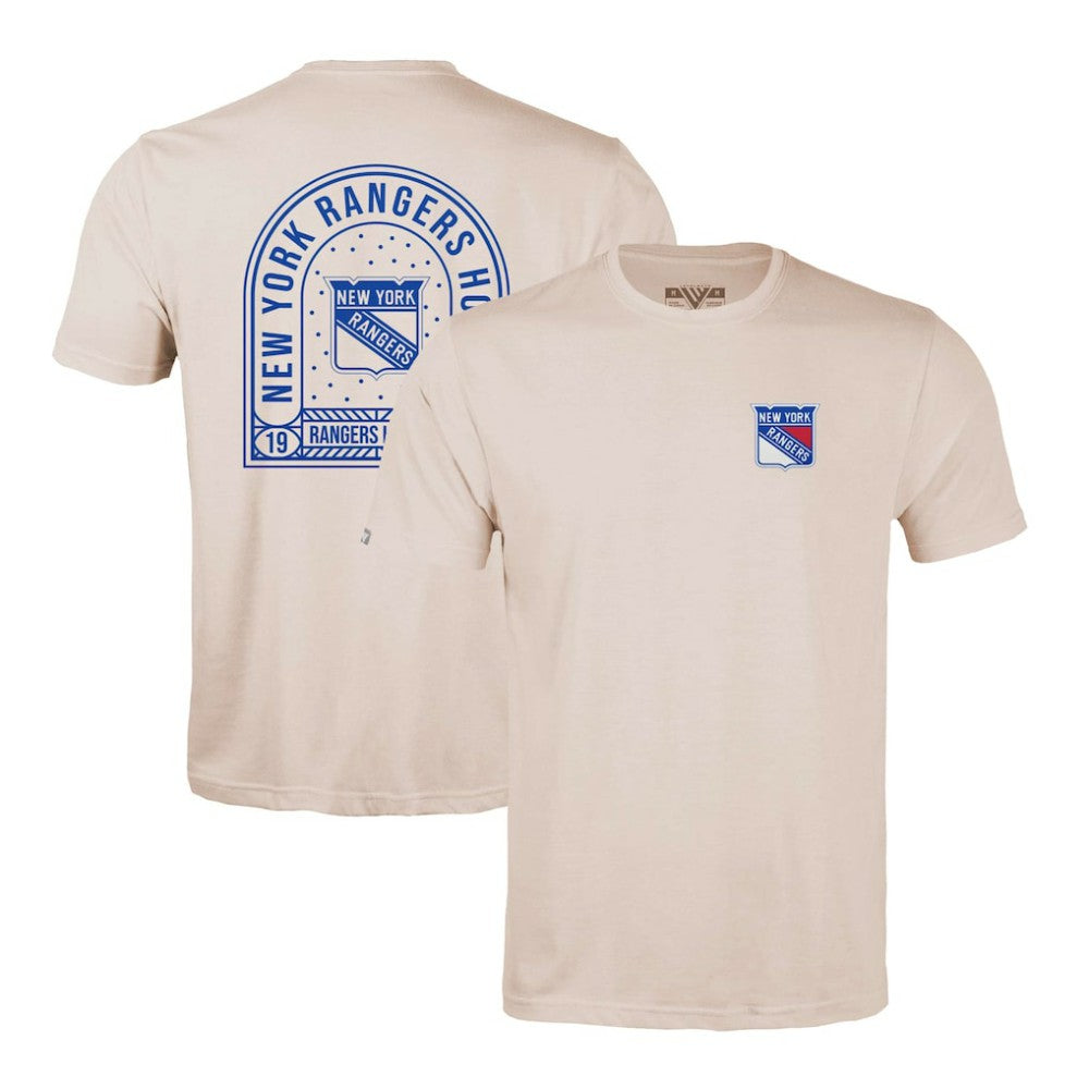 New York Rangers Levelwear Richmond Stained Glass T-Shirt -  NHL T-shirts