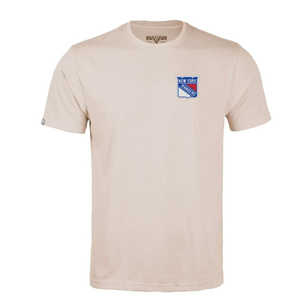 New York Rangers Levelwear Richmond Stained Glass T-Shirt -  NHL T-shirts