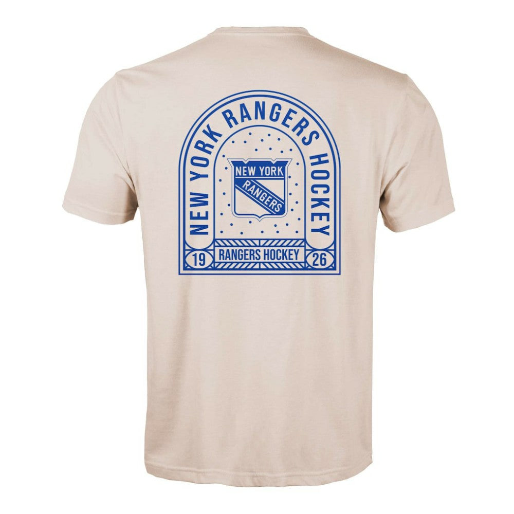 New York Rangers Levelwear Richmond Stained Glass T-Shirt -  NHL T-shirts