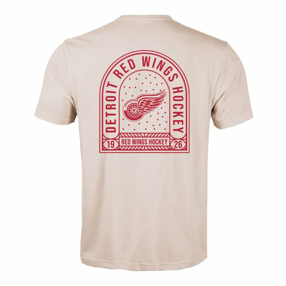 Detroit Red Wings Levelwear Richmond Stained Glass T-Shirt -  NHL T-shirts
