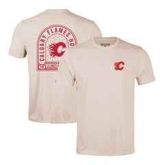 Calgary Flames Levelwear Richmond Stained Glass T-Shirt -  NHL T-shirts