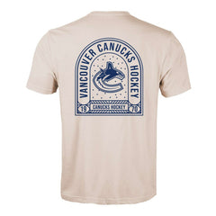 Vancouver Canucks Levelwear Richmond Stained Glass T-Shirt -  NHL T-shirts