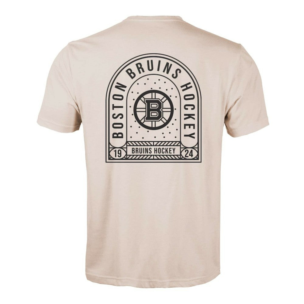 Boston Bruins Levelwear Richmond Stained Glass T-Shirt -  NHL T-shirts