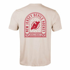 New Jersey Devils Levelwear Richmond Stained Glass T-Shirt -  NHL T-shirts