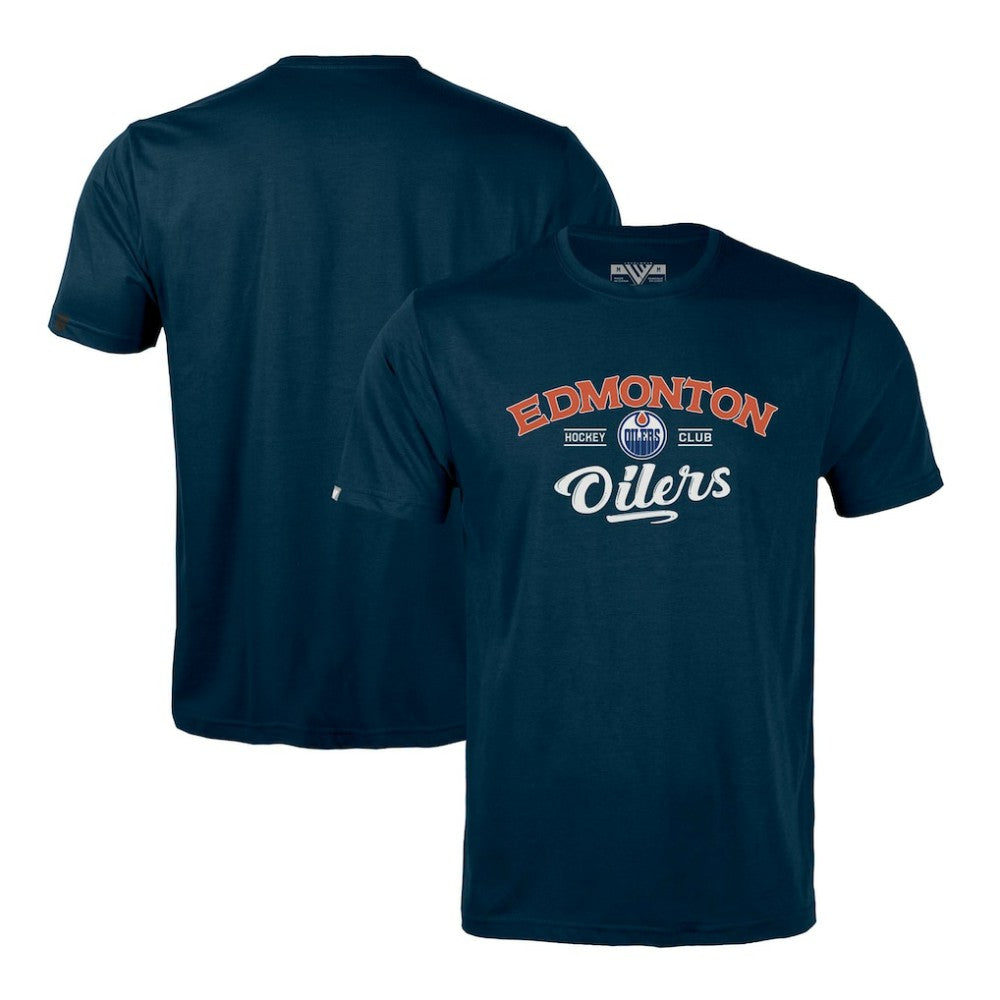 Edmonton Oilers Levelwear Richmond Ice Wall T-Shirt -  NHL T-shirts