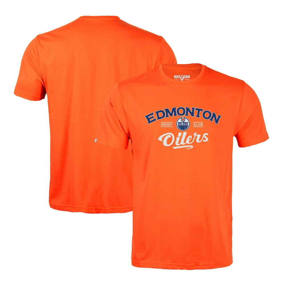 Edmonton Oilers Levelwear Richmond Ice Wall T-Shirt -  NHL T-shirts