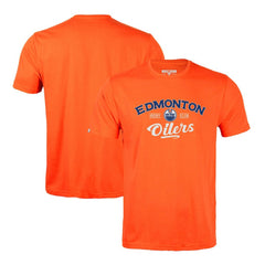 Edmonton Oilers Levelwear Richmond Ice Wall T-Shirt -  NHL T-shirts